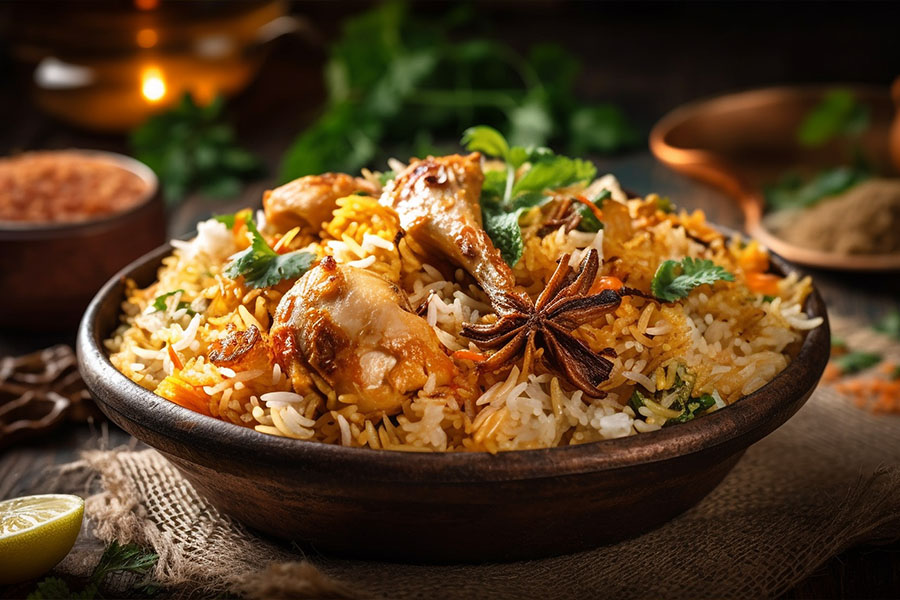 Biryani Spezialitäten